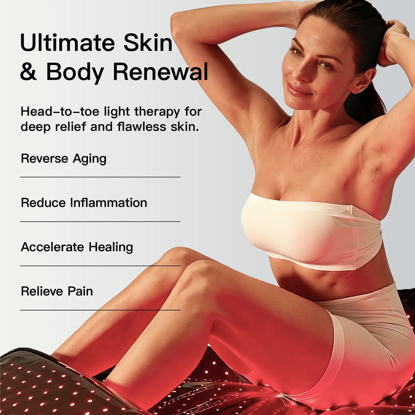 Red and Near-Infrared Light Therapy Bag Pro