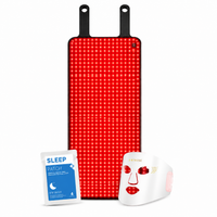 Red Light Therapy Mat Designed for Full-Body Treatment, 140mW/cm² Irradiance, made to high standards, 20-Minute Sessions