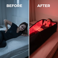 Red Infrared Light Therapy Bag — Before & After