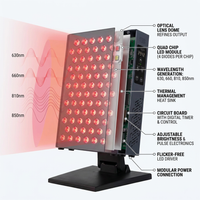 Red Light Therapy, Red near Infrared LED Panel, 72 Quad Chip Flicker Free Leds, Ultra Series, Clinical Grade Device - Popular — How It Works