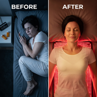 Red and Near-Infrared Light Therapy Mat Pro — Before & After