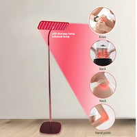 Red Light Therapy Panel Built for Wellness Routines, 660nm & 850nm Dual Wavelengths, Stand Included, Skin & Muscle Support
