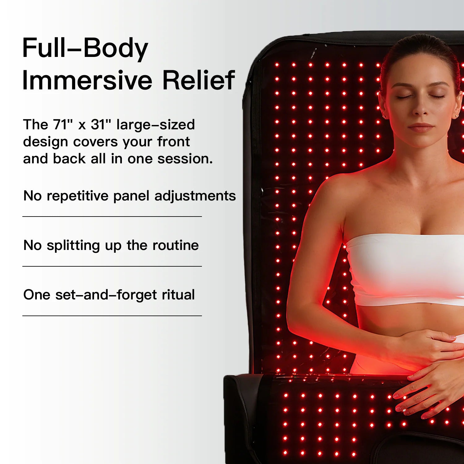 Red and Near-Infrared Light Therapy Bag Pro