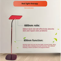 Red Light Therapy Panel Built for Wellness Routines, 660nm & 850nm Dual Wavelengths, Stand Included, Skin & Muscle Support